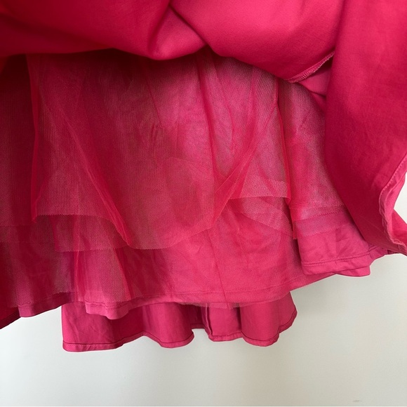 NEW Torrid Women 26 Skater Dress Pink Strappy Flared Square Neckline $99 Fun - Picture 8 of 13